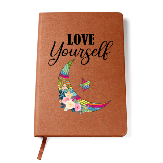 Love Yourself Inspirational Sign, Motivational Journal